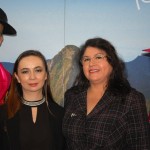 Fanny Thivierge, da PromPerú e Milagros Ochoa, representante do Peru no Brasil