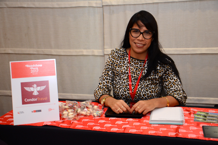 Fiorella Mendoza, da Condor Travel Fiorella Mendoza, da Condor Travel
