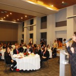 Jantar com comidas típícas durante o seminário