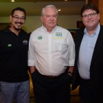 Marcel Ito, da Shift, Roy Taylor, do M&E, e Fernando Ferrero, da Setur-BA