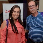 Marcia Rita, da Beach Viagens, e Antônio Carlos Sant, da ACE Viagens