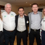 Marta Lobo, da CVC, Roy Taylor, do M&E, Rogério Mendes e Anselmo Breves, da CVC, e Rosa Masgrau, do M&E