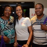 Nadjane Andrade, Bruna Andrade e Ueberto Pinto, da Narrany