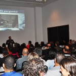 Palestra de Sérgio Velloso, do M&E Academia com auditório lotado