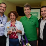 Ricardo Coelho, da CVC, Chirleide Nunes, da Bela Terra Turismo, Paulo Henrique Pires, da Localiza, e Rogério Mendes, da CVC