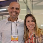 Roberto Gracioso, do WZ com Danielly Aguiar, da Empetur