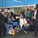 Sala de capacitação com a Aerolíneas Argentinas