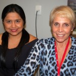 Vilma Narbasta, da Lima Tours e Cristina Kler, da BG tour