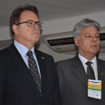 Vinícius Lummertz, da Embratur com Márcio Santiago de Oliveira, do RPCVB
