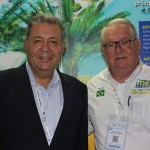 Alexandre Sampaio, da FBHA, e Roy Taylor, do M&E