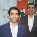 Benedetto Poiani, VP das Américas, Carlos Antunes, diretor da Alitalia no Brasil