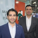 Benedetto Poiani, VP das Américas, e Carlos Antunes, diretor da Alitalia para o Brasil