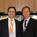 Celso Ferrer, da Gol, com Jean-Marc Pouchol, da Air France-KLM
