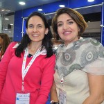 Chelem Consentino e Vanda Catão, representantes de Lucerna e Titlis