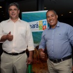 Renato Motta, da Edvaldo Moreira Turismo, e Edvaldo Moreira, da Imóveis & Turismo