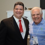 Colombo Cialdini, presidente da Abav Ceará, e Eraldo Palmerini, da Abav-PR