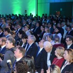 Convidados durante a solenidade de abertura