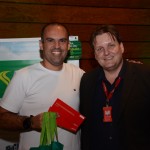 Renato Penna, da Penna Viagens, e Ronaldo Ribeiro, da Avianca