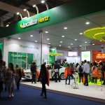 Estande Localiza Hertz
