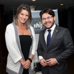 Gisela Oliveira, da Shift, e Gilson Lira, da Embratur