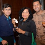 Gustavo Negri e Abadia Ribeiro, da Abaditur Turismo, e Lucas Eduardo, da Tur Mundi Viagens