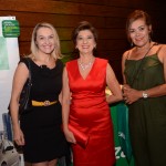 Isabel Toschi, da Fasttravel Viagens, Silvia Albuquerque, da Voando Alto, e Solange Queiroz, da Fasttravel