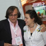 Jean Phillip Pérol, com Samantha Chuva, do M&E