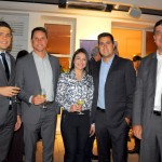 Juan Andrade, da GJP, Emanuel Albuquerque, da Accor, Patricia Jacobsen, da Trend, Paulo Frias, da Accor, e Jeferson Munhoz, do Bourbon