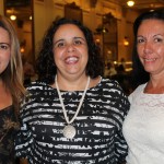 Kelly Valim, da Soul Travel, Silvana Lima, da Green Planet e a representante da Best Choice