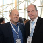 Marcelo Sanovicz, da Rextur, co  Ralf Aasmann, da Air Tkt