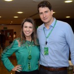 Mariana Alves e Gustavo Souza, da Localiza Hertz