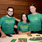 Nathan Chaves, Wanda Lima e Arnaldo Bouzada, da Localiza