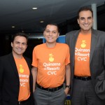 Rogerio Mendes, Hélio Ramos e Cláudio Vila Nova, da CVC