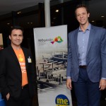 Rogerio Mendes, da CVC, e Bruno Giovanni, do RIOgaleão