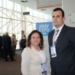 Rose Larrat e Marcelo Oliveira, da Abav