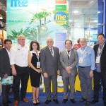 Roy Taylor, do M&E,com a equipe da ABIH Nacional