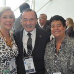 Tania Sezonis, George Irmes e Cristina Fritsch, da Abav RJ