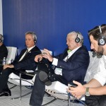 Tarcisio Gargioni, da Avianca, Luis Vabo, da Reserve, Mario Carvalho, da Tap, e Fabrício Jerônimo, da Gol