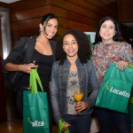 Thais Lima, Lorene Pieta e Camila Mattar, da Alphatur