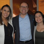 Thereza Belloni, da Trend, Tomás Ramos, do BHG, e Diana Cruz, do Royal Pam