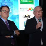 Vinicius Lummertz, presidente da Embratur, e Roy Taylor, CEO do M&E