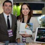 Alexandre Pereira, secretário Municipal do Turismo de Fortaleza, e Luciana Lobo, secretária Executiva do Turismo do Ceará