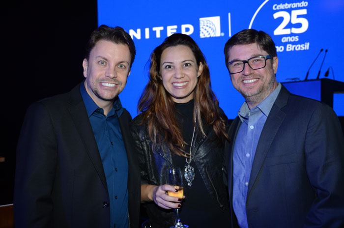 André Henry Khouri, da CNT, Dulce Bonaldo e Bob Rossato, da Viajanet André Henry Khouri, da CNT, Dulce Bonaldo e Bob Rossato, da Viajanet