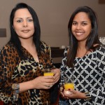 Anna Mari, da Viaje Bem, e Daniela Coutinho, da Tropical Br Turismo