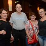 Berenice Miranda, da CIA Vip, Pedro Miracca, da P.A.M. Turismo, Nádia Hayek e Maria Jose, da NH Turismo