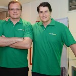 Charlez Strzalkoki e Gustavo Souza, da Localiza