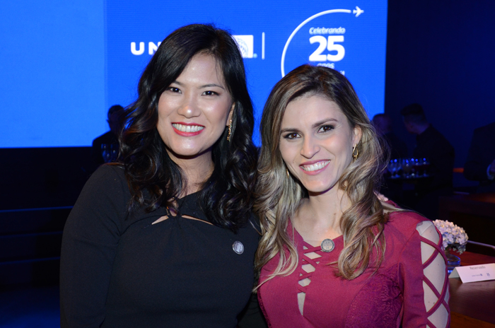 Cibele Narazaki e Monica Reis, da United Cibele Narazaki e Monica Reis, da United