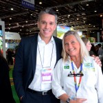 Felipe Carreras, secretario de Turismo de Pernambuco, e Rosa Masgrau, do M&E