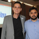 Felipe Cuadrado, da Abreuonline e Marcos Bizzotto, da Abreutur