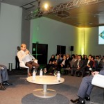 Francisco Calvo, da Hplus Hotelaria, Guilherme Paulus, da GJP, e Tomás Ramos, da BHG